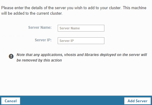 Add Server