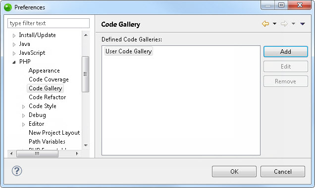 code gallery