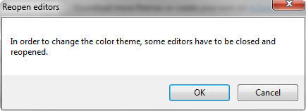 how to use eclipse color theme plugin