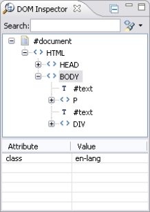 Ajax DOM Inspector View