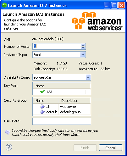 amazon ec2 instance startup time