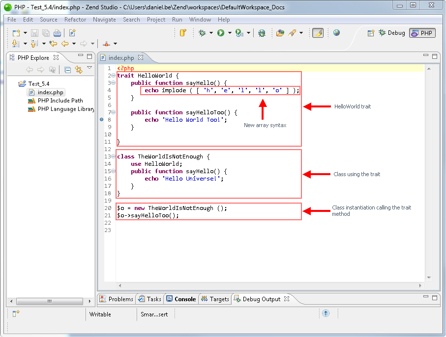 Getting Started with PHP 5.4