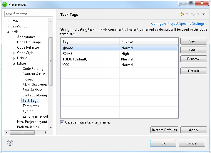 frequent tags taskpaper